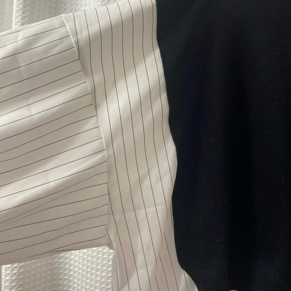 NWT Avantlook Striped Splicing Top - Picture 6 of 8